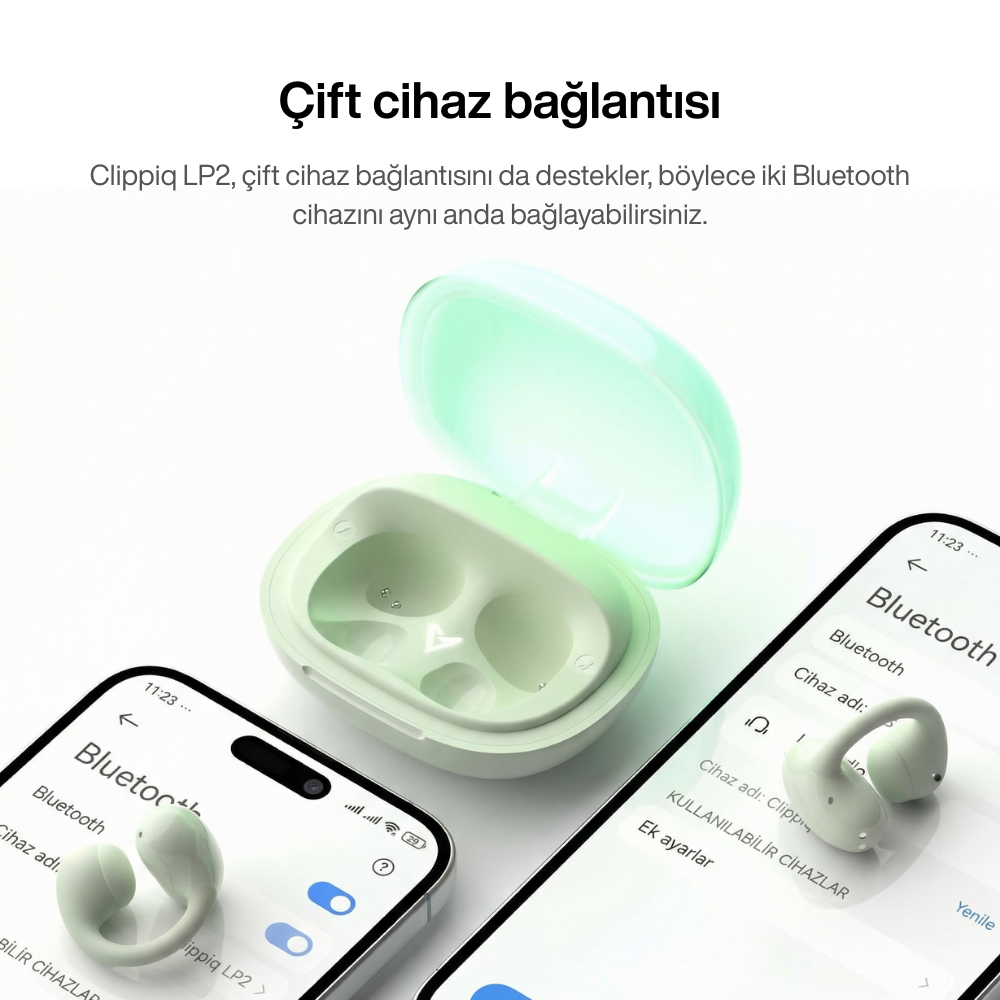 Click Pods LP2 — Klips Tasarımlı Kablosuz Kulaklık